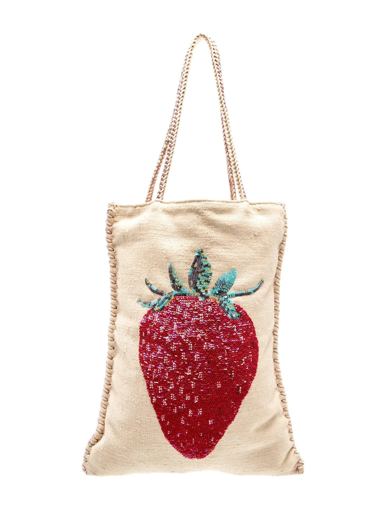 Sequins Vintage Sequins Strawberry Medium Vintage