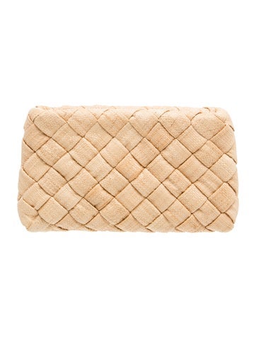 Raffia Clutch
