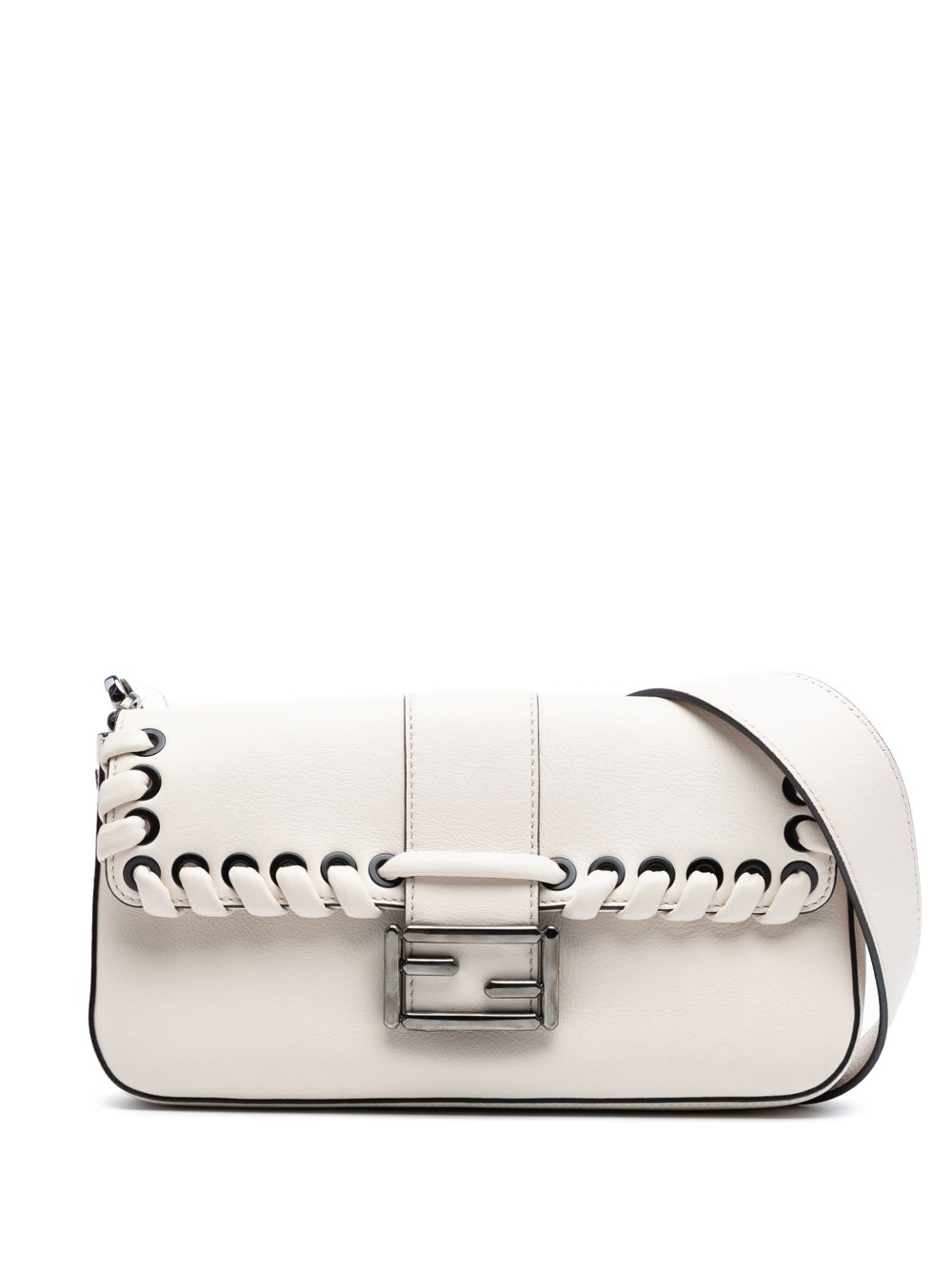 2010-2025 Whipstitch Leather Baguette crossbody bag