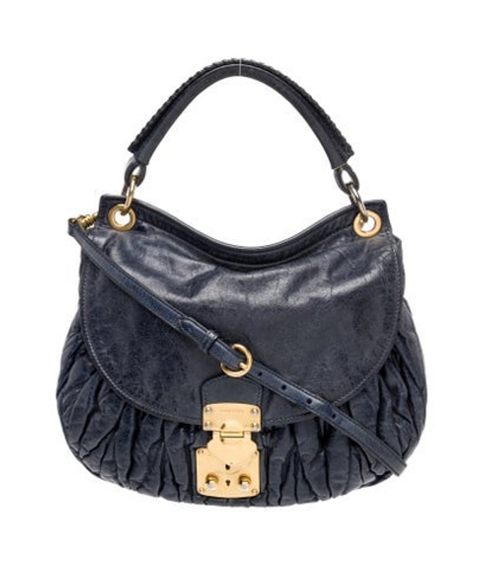 Miu Miu Miu Leather Hobo