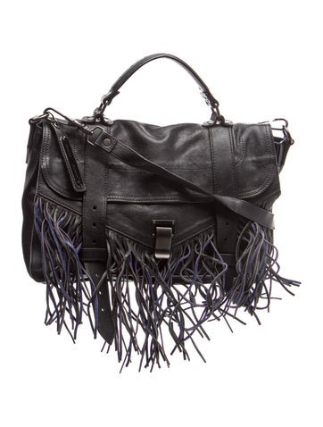 Leather Top Handle Bag