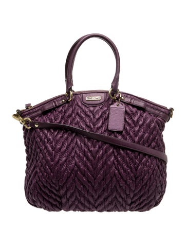 Leather Top Handle Bag