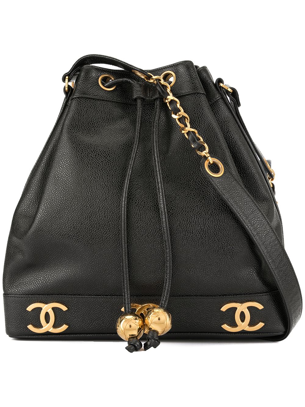 1994-1996 CC logo drawstring shoulder bag