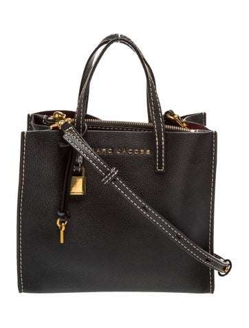 Leather Top Handle Bag