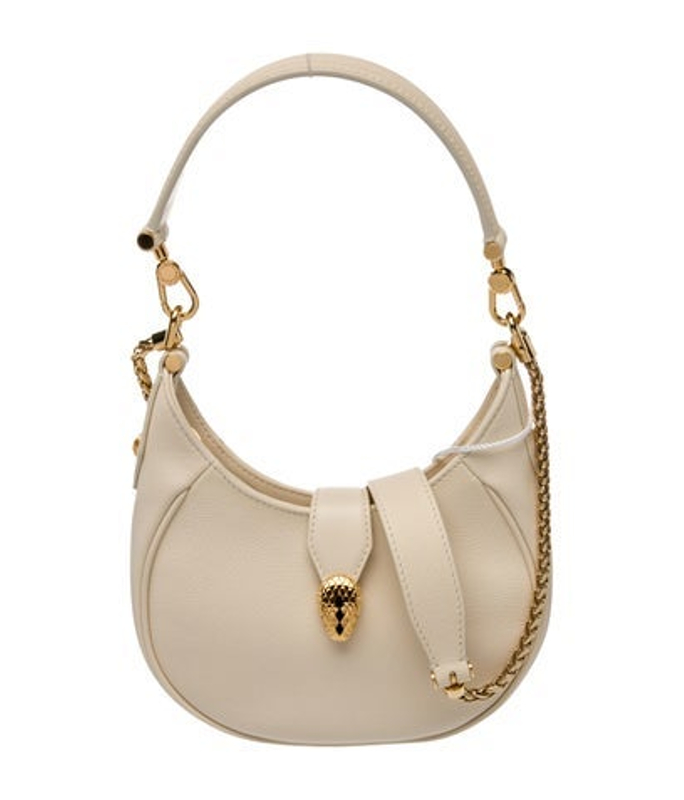 Bvlgari Leather Serpenti Ellipse W Tags