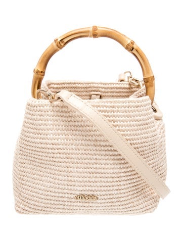 Cult Gaia Raffia Solene Mini