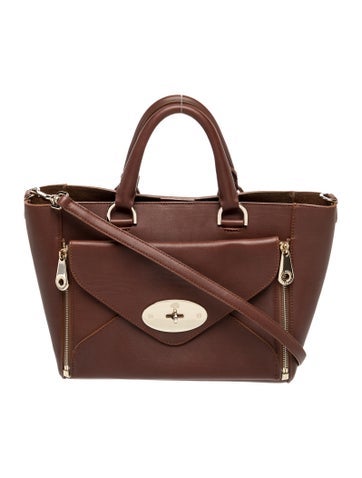 Mulberry Leather Top Handle Bag