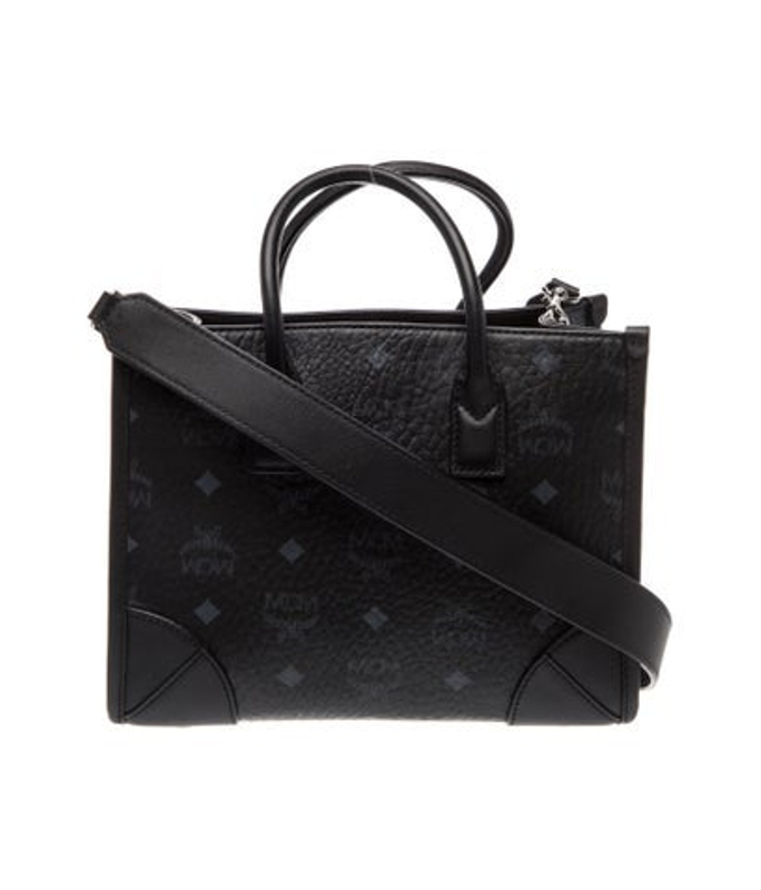 MCM Visetos Top Handle Bag