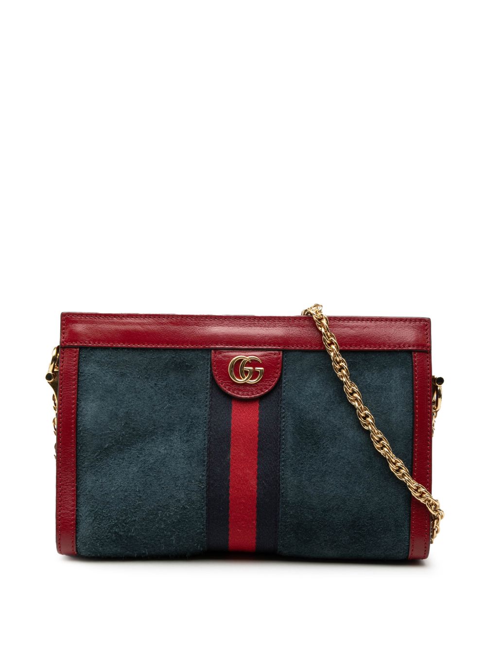 2016-2025 Small Suede Web Ophidia Chain crossbody bag