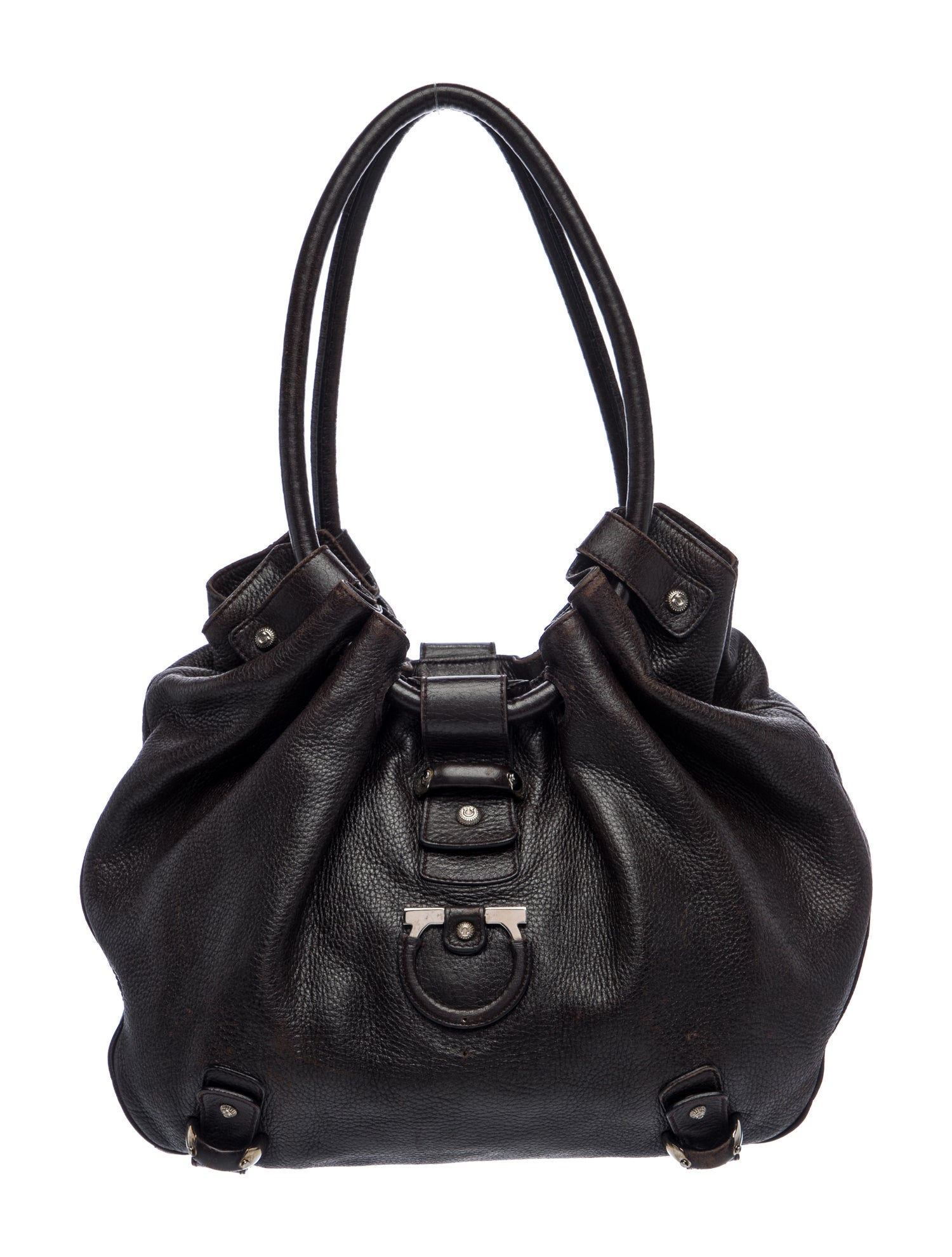 Leather Bucket Bag