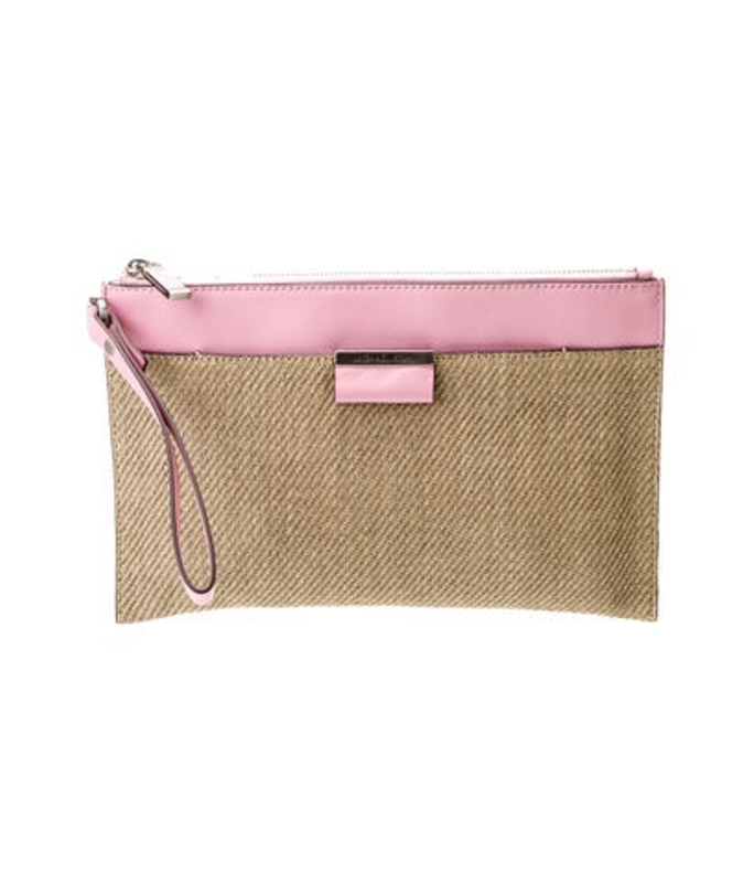 Michael Kors Kors Straw Clutch