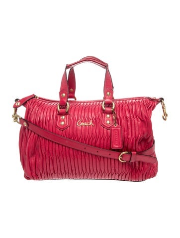 Leather Top Handle Bag