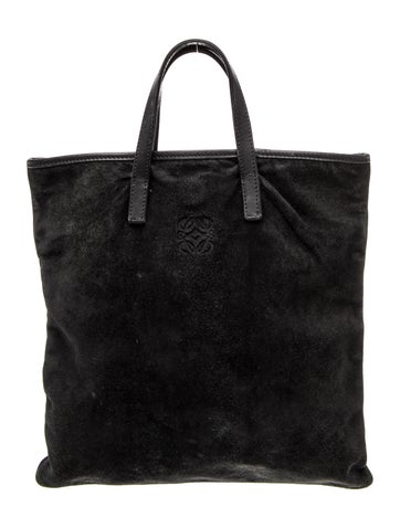 Suede Top Handle Bag