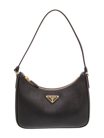 Prada Enameled Metal Triangle Re-Edition 2005