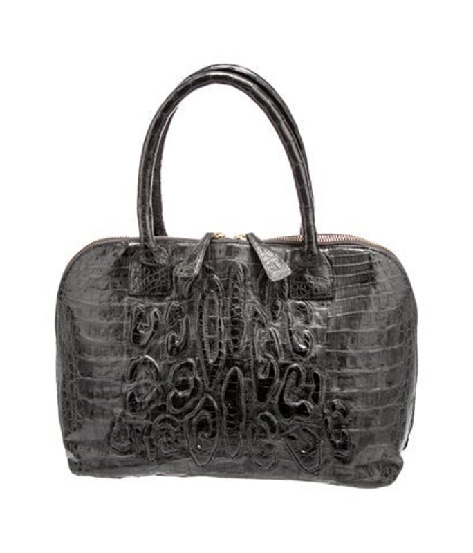 Nancy Gonzalez Gonzalez Crocodile Top Handle Bag