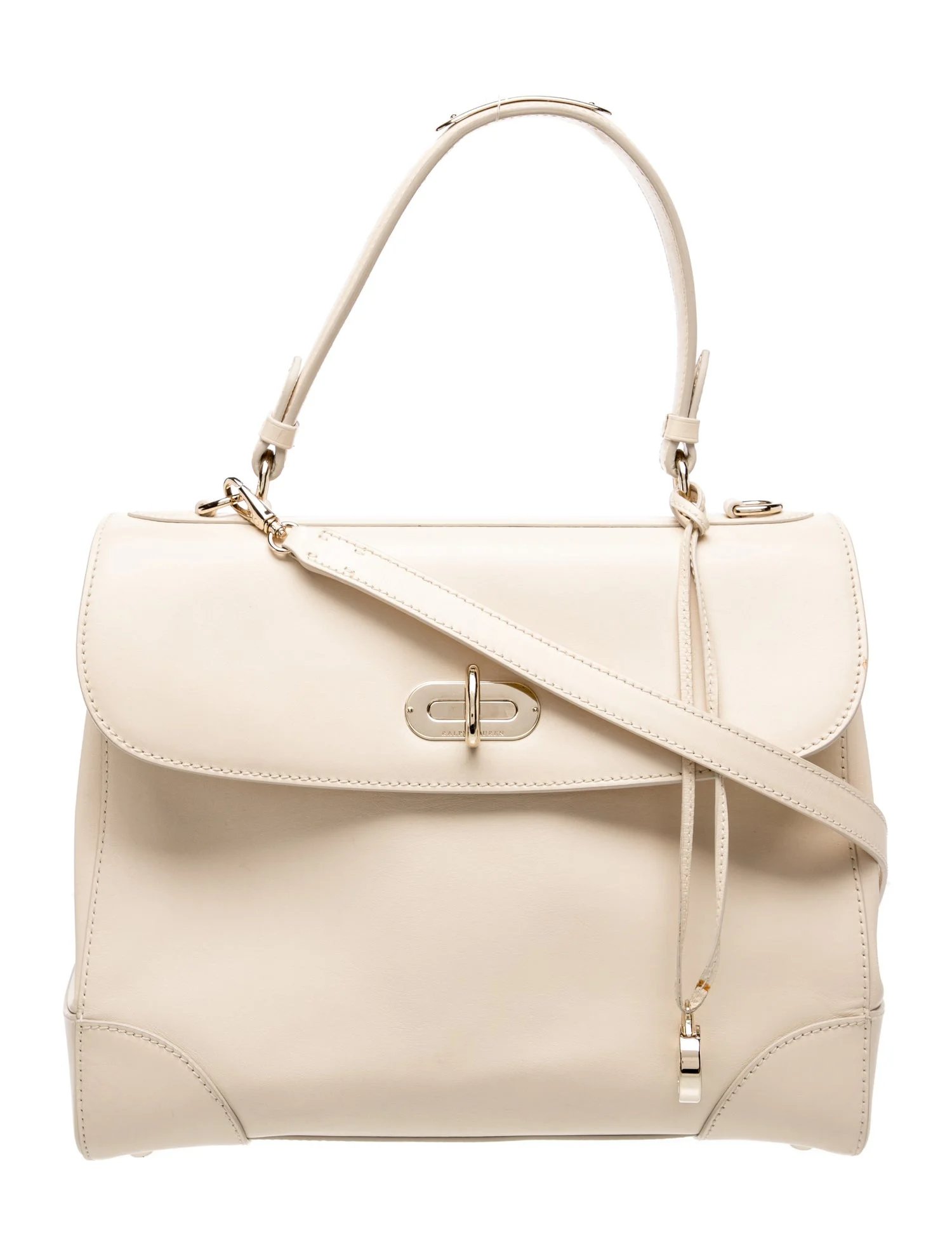 Leather Top Handle Bag