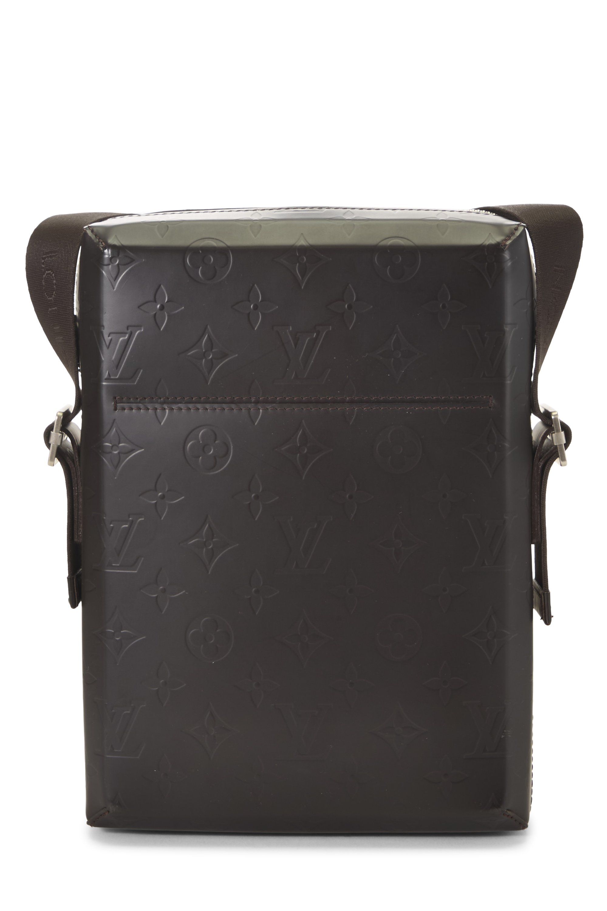 Brown Monogram Glace Bobby Messenger