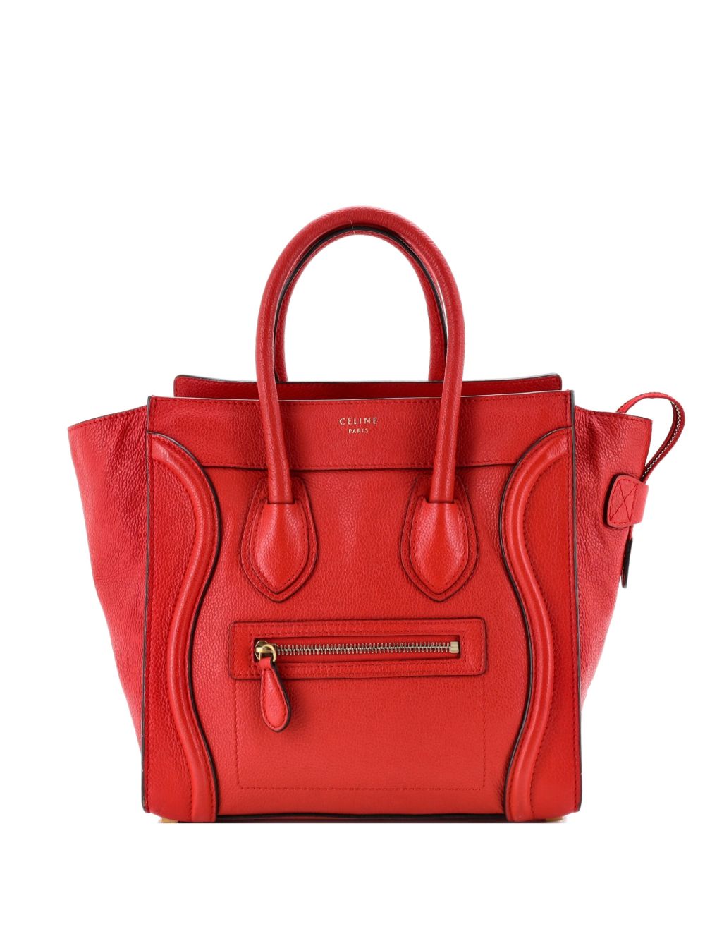 Celine Luggage Bag Smooth Leather Micro tote bag