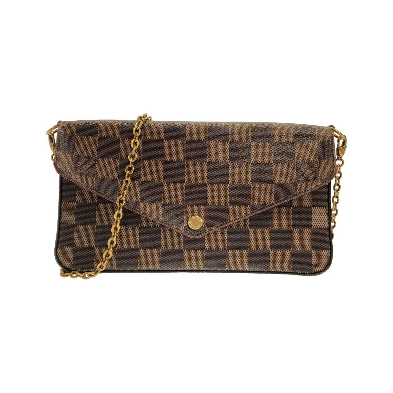 Louis Vuitton Damier Pochette Felicie N63032 Shoulder Bag