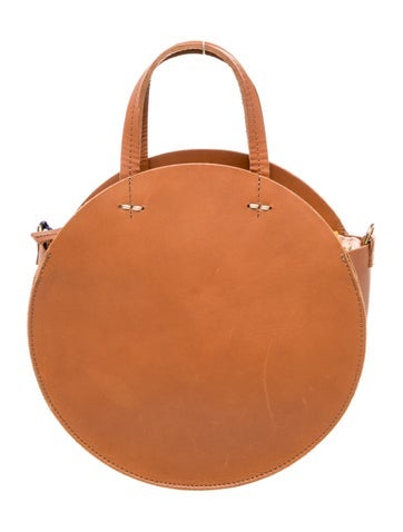 Leather Top Handle Bag