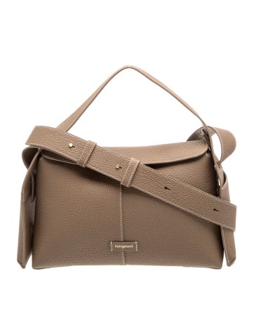 Leather Top Handle Bag