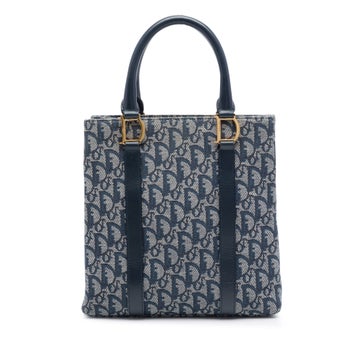 Calf Leather Diorissimo Trotter Canvas Tote