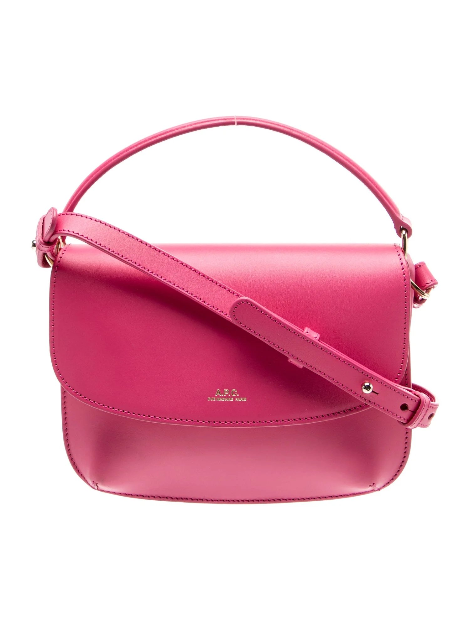 A.P.C. Leather Top Handle Bag