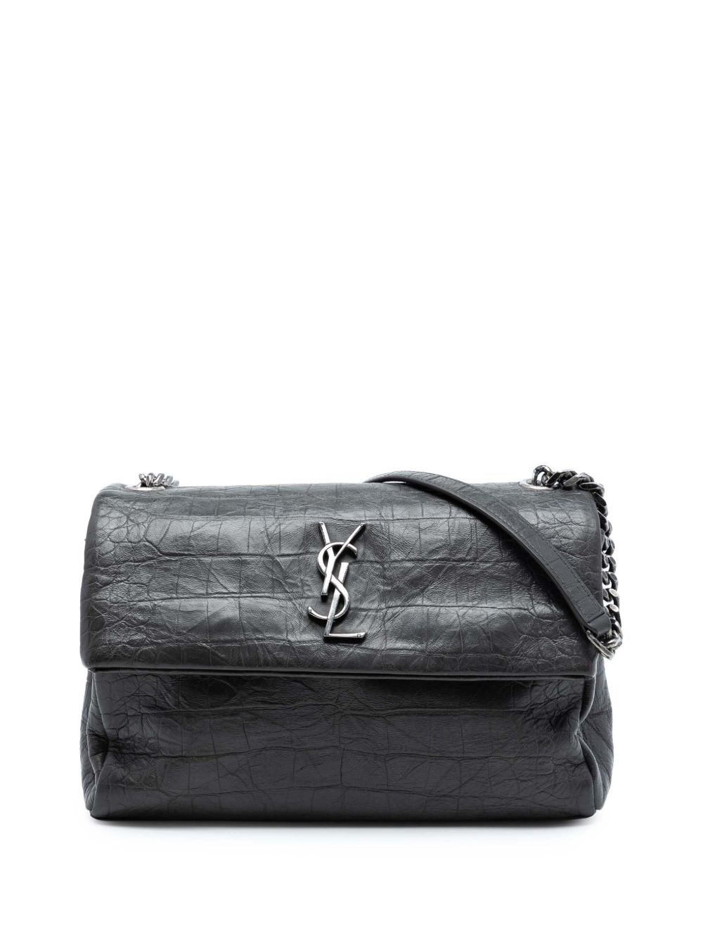 2016 Medium Croc Embossed Calfskin Monogram West Hollywood crossbody bag