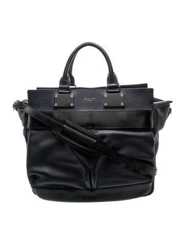Leather Top Handle Bag