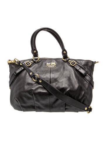 Leather Top Handle Bag
