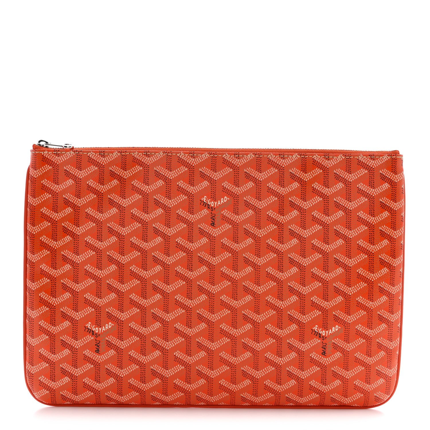 Goyard Goyardine Senat Pochette MM Orange
