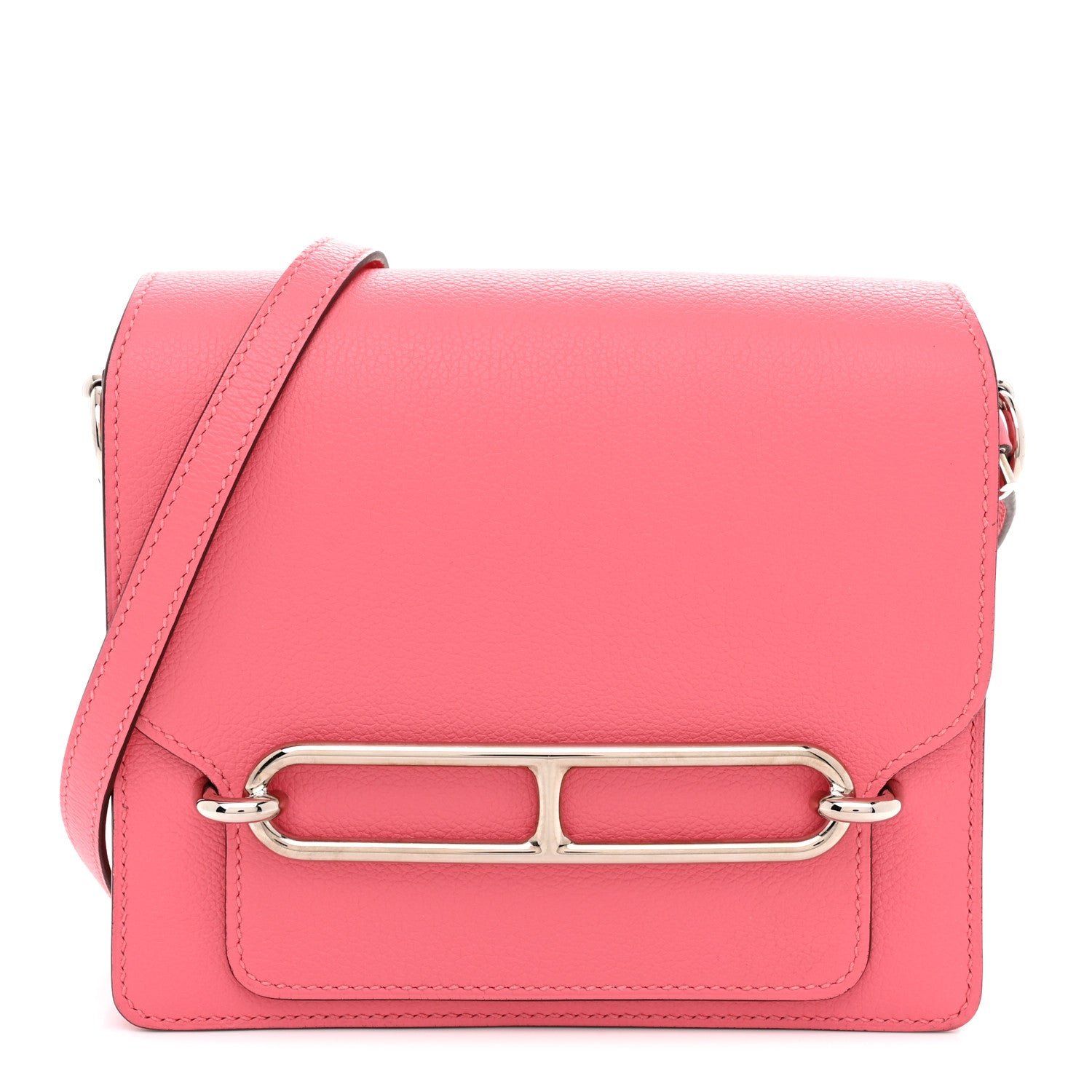 Hermes Evercolor Mini Sac Roulis Rose Azalee