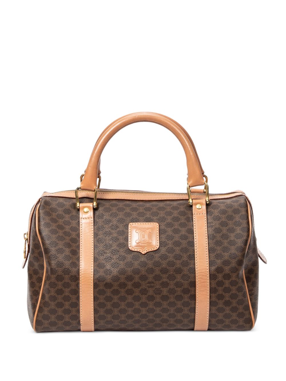 small Boston patterned tote bag