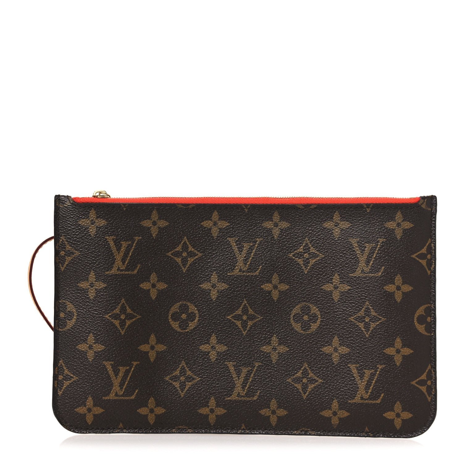 Louis Vuitton Louis Vuitton Monogram Neverfull MM GM Pochette Piment