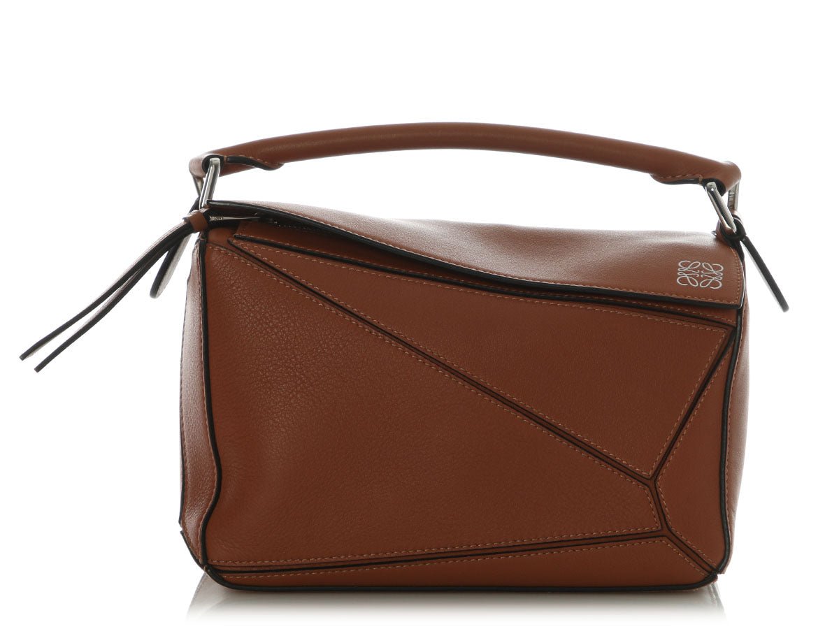 Loewe Small Tan Puzzle Bag