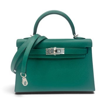 Epsom Leather Kelly Mini