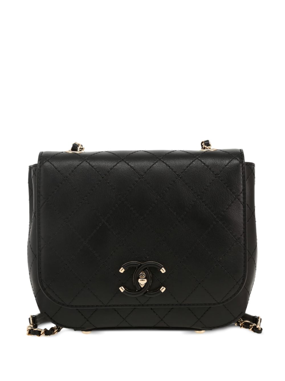 2020s quilted chain-link shoulder bag