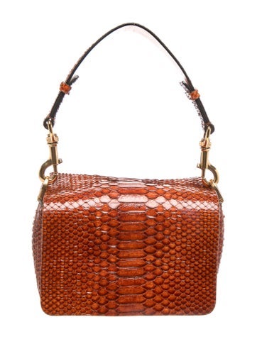 Snakeskin Shoulder Bag
