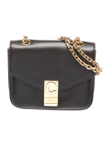 Celine Leather C Bag Small