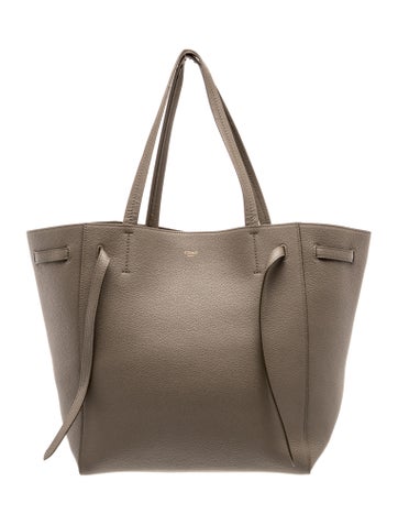 Leather Cabas Phantom w/Belt Small