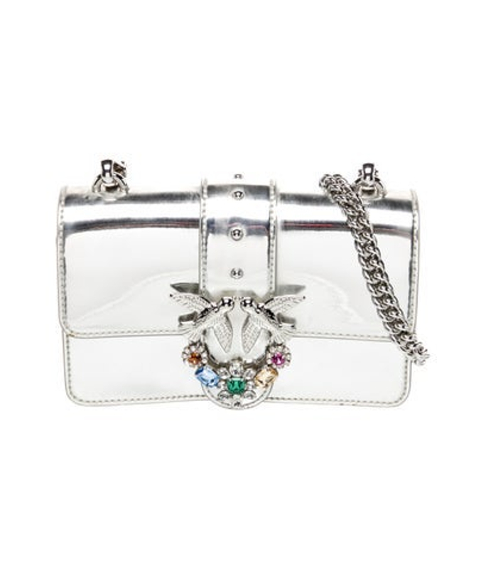 Pinko Patent Leather Minaudiere