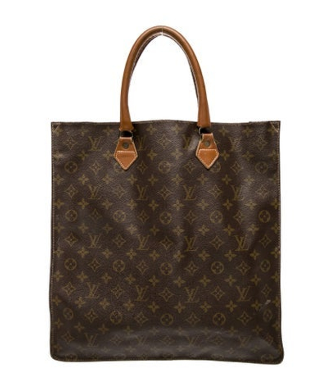 Louis Vuitton Vuitton Lv Monogram Sac Plat Vintage