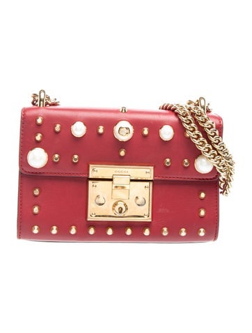 Faux Pearl Padlock Small