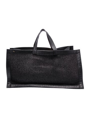 Khaite Straw Tote