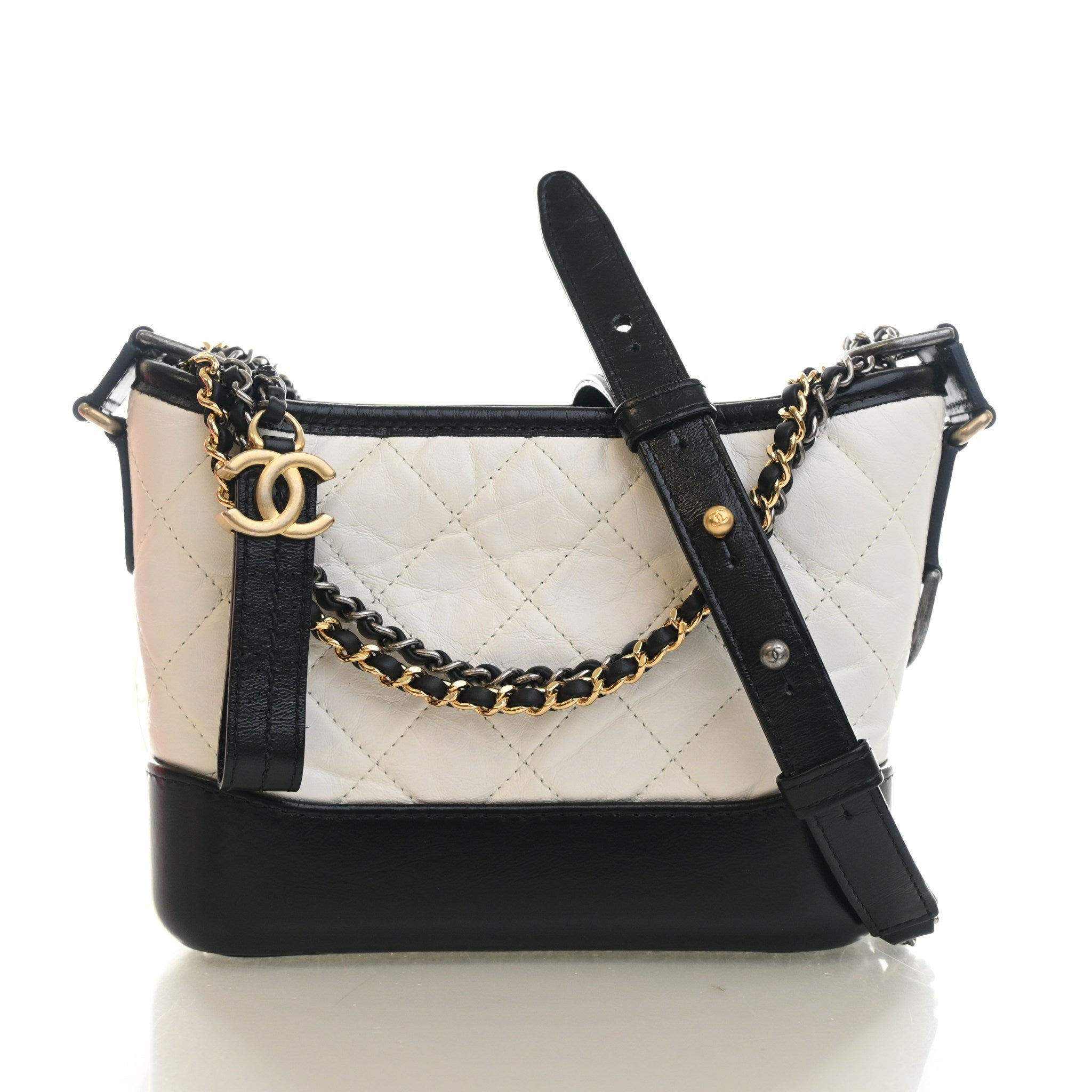 Chanel Small Aged Calfskin Gabrielle Hobo