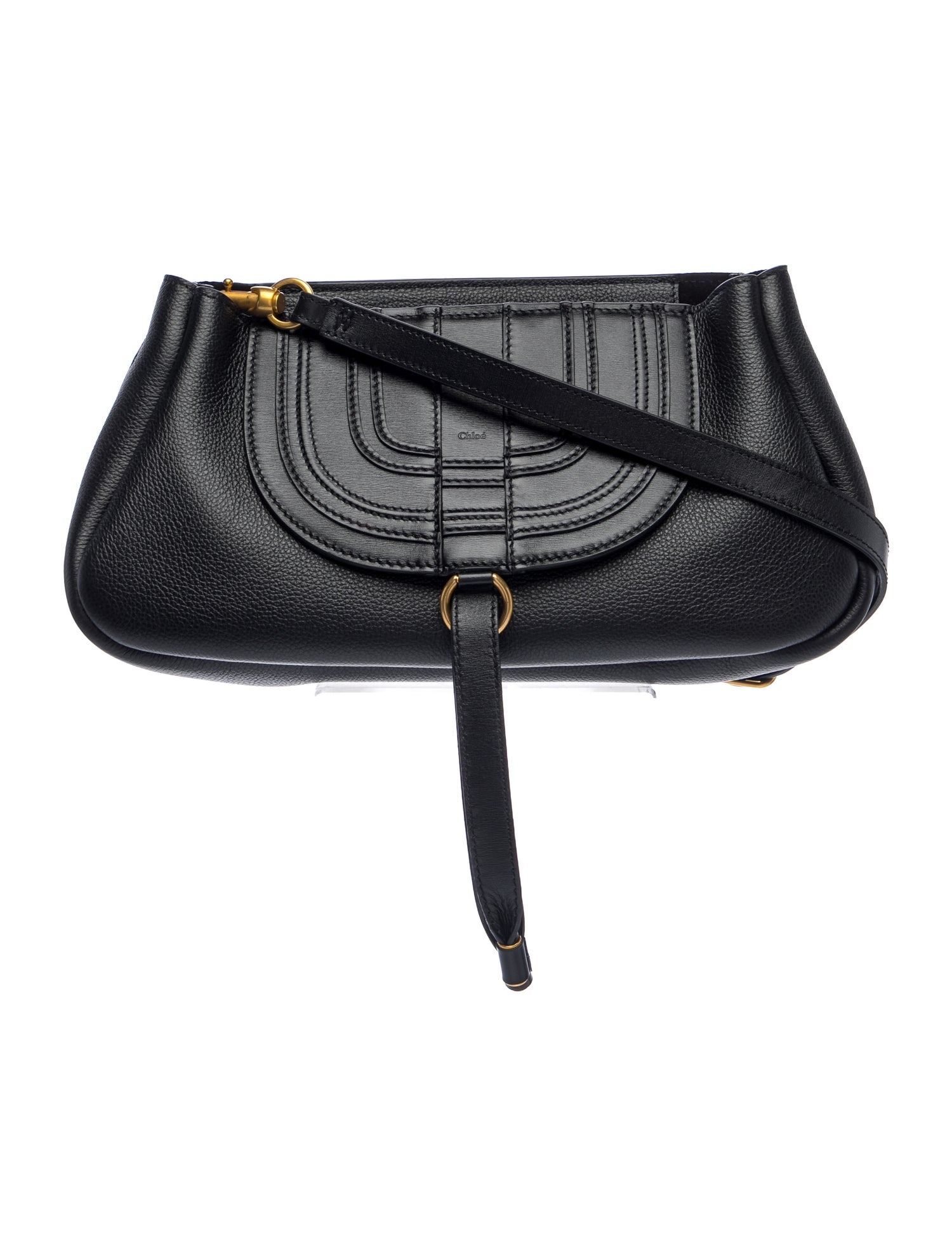 Leather Marcie Shoulder Bag