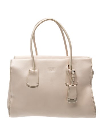 Leather Top Handle Bag