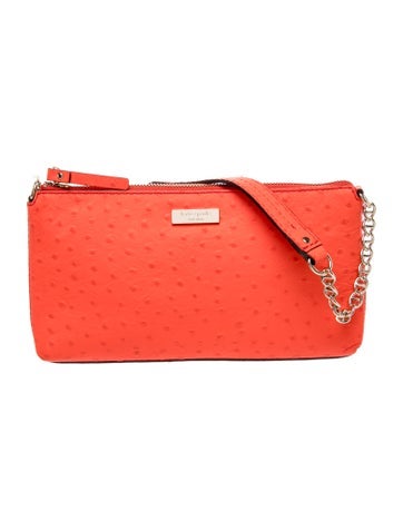 Ostrich Top Handle Bag