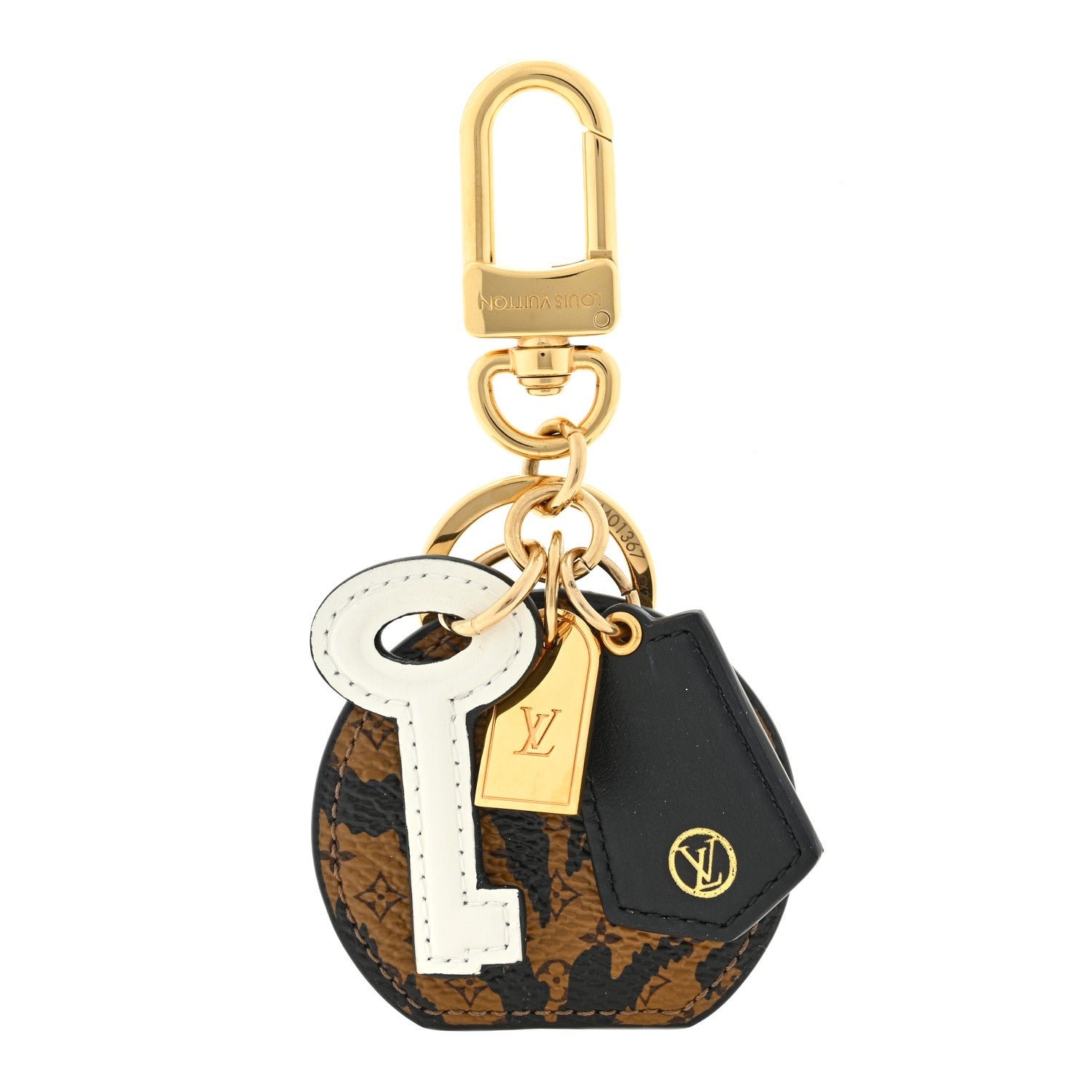 Louis Vuitton Reverse Monogram Illustre Boite A Chapeau Bag Charm Key Holder
