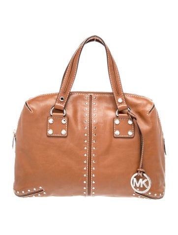 Leather Top Handle Bag